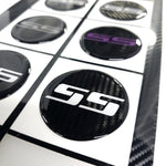 Load image into Gallery viewer, Silverado SS Steering Wheel Overlay
