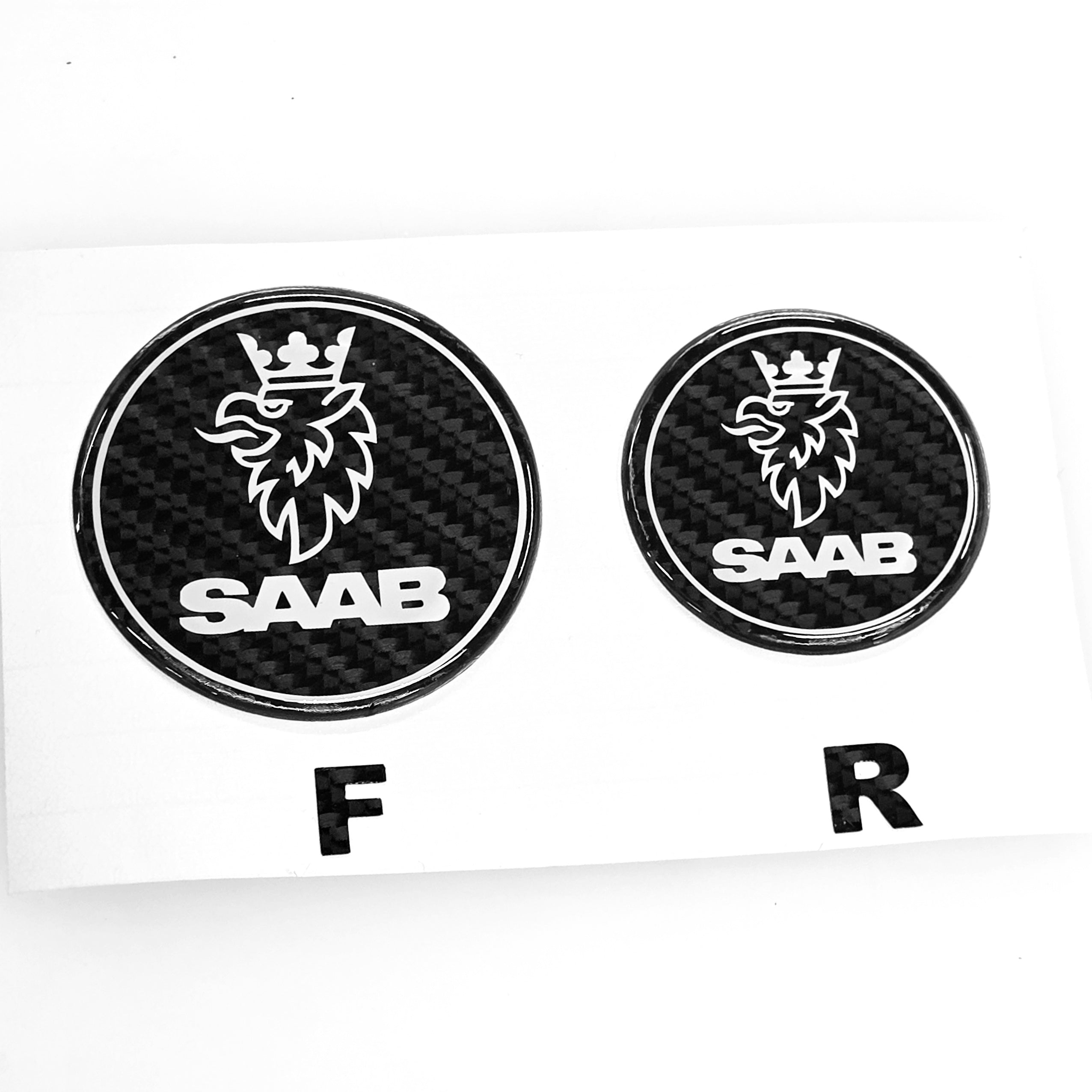 SAAB 9-7x Front & Rear Badge Overlays