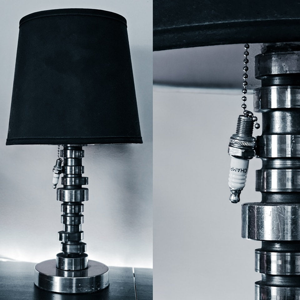 Camshaft Lamp - Automotive Home Goods