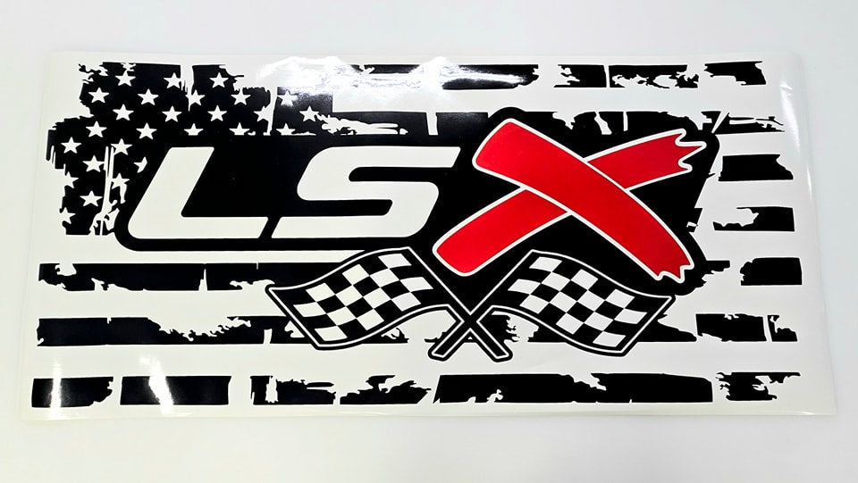 1982-2002 F-Body T-Top/Roof Decal - LSX