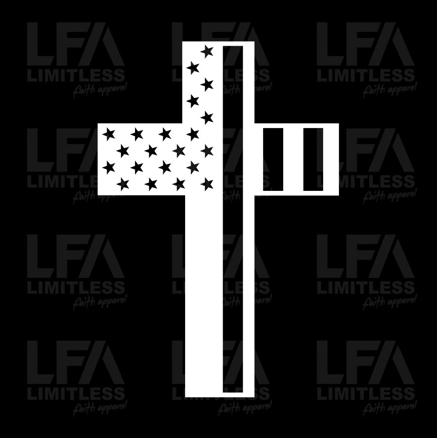 American Cross - Decal