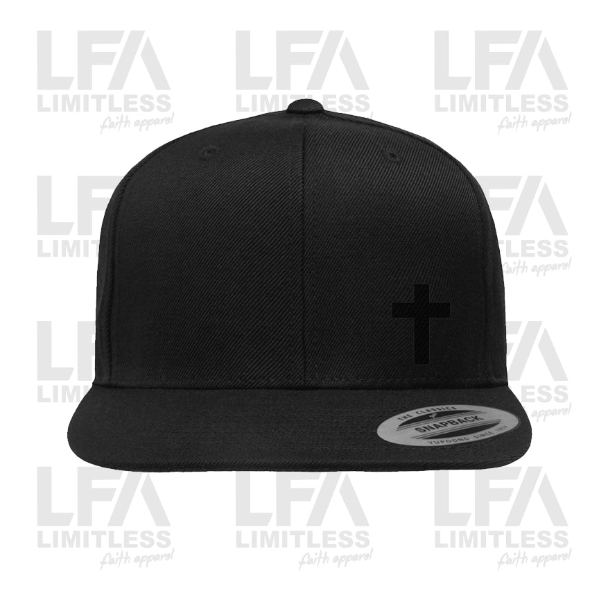 Blackout Cross - Flat Bill Hat
