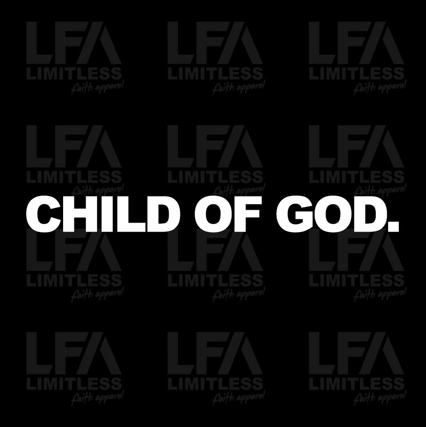CHILD OF GOD - Decal