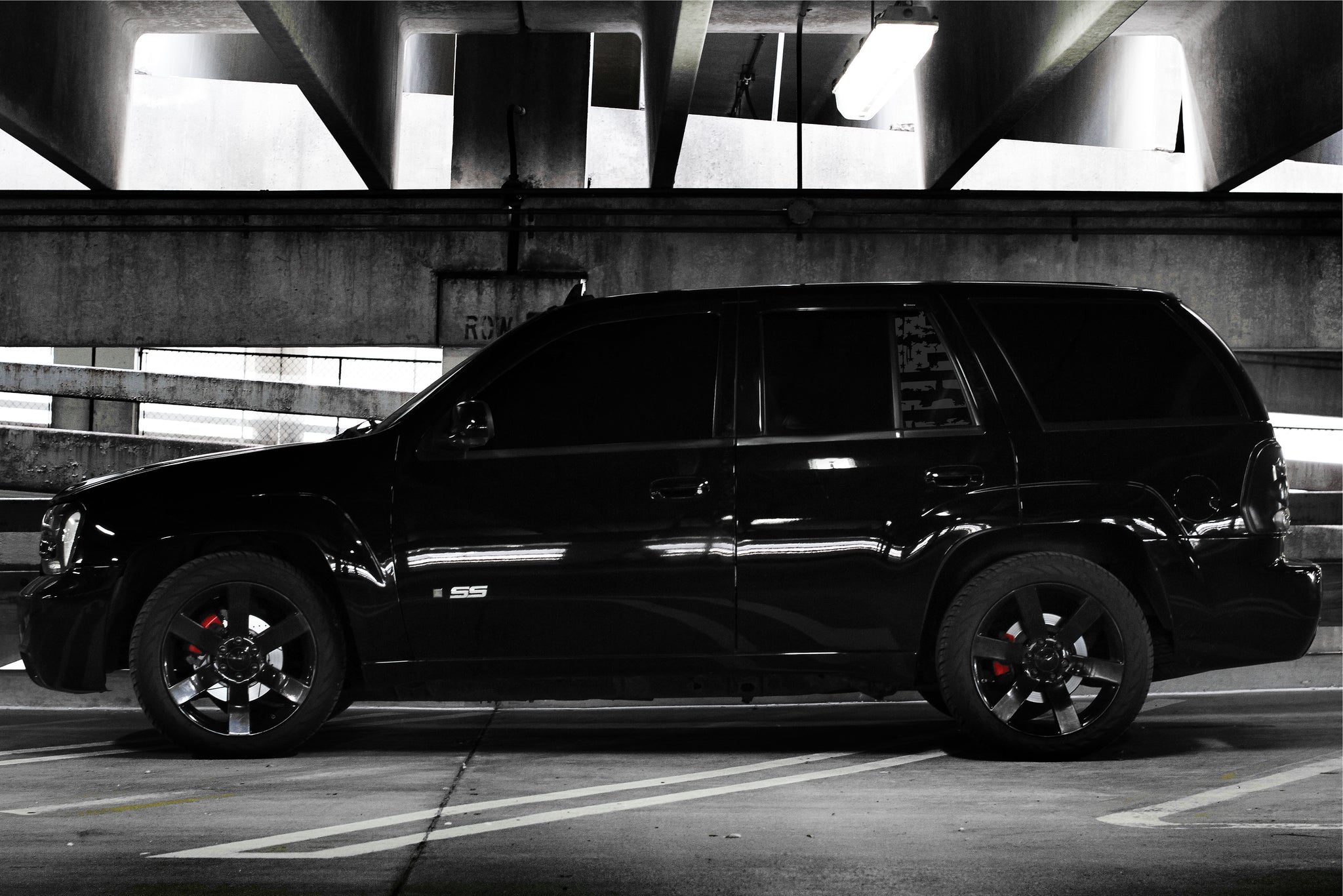 Trailblazer Vent Window Flag Set