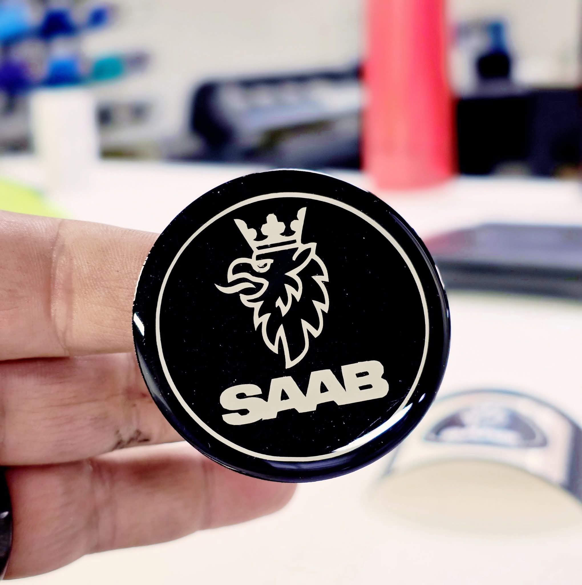 SAAB 9-7x Front & Rear Badge Overlays