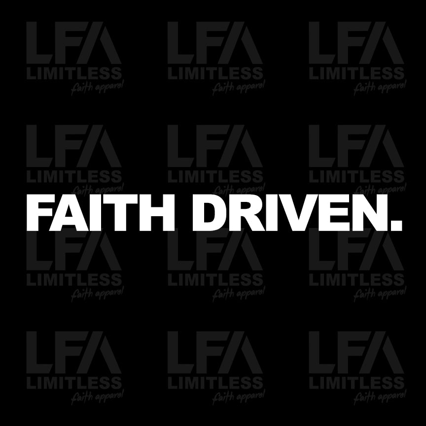FAITH DRIVEN - Decal