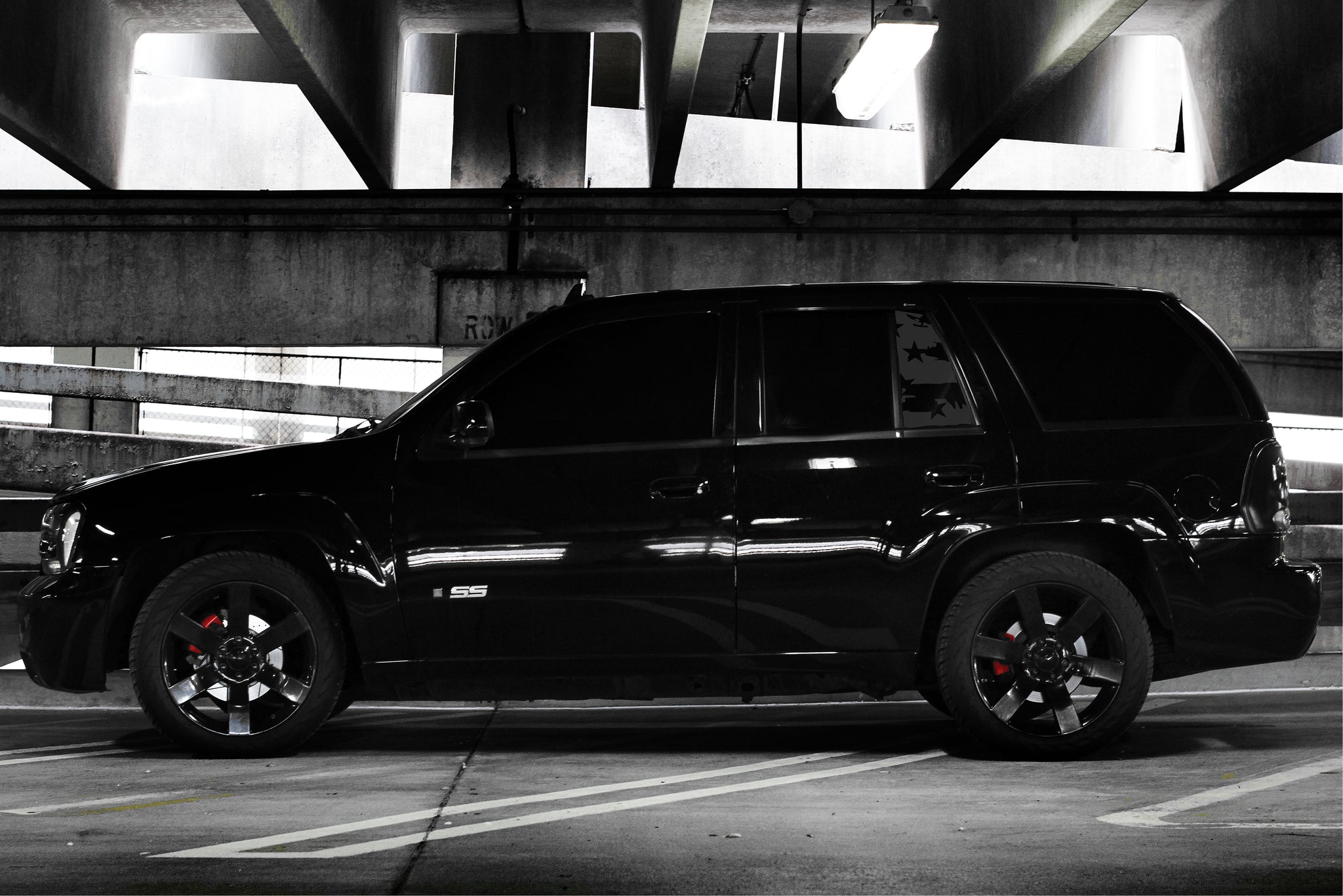 Trailblazer Vent Window Flag Set