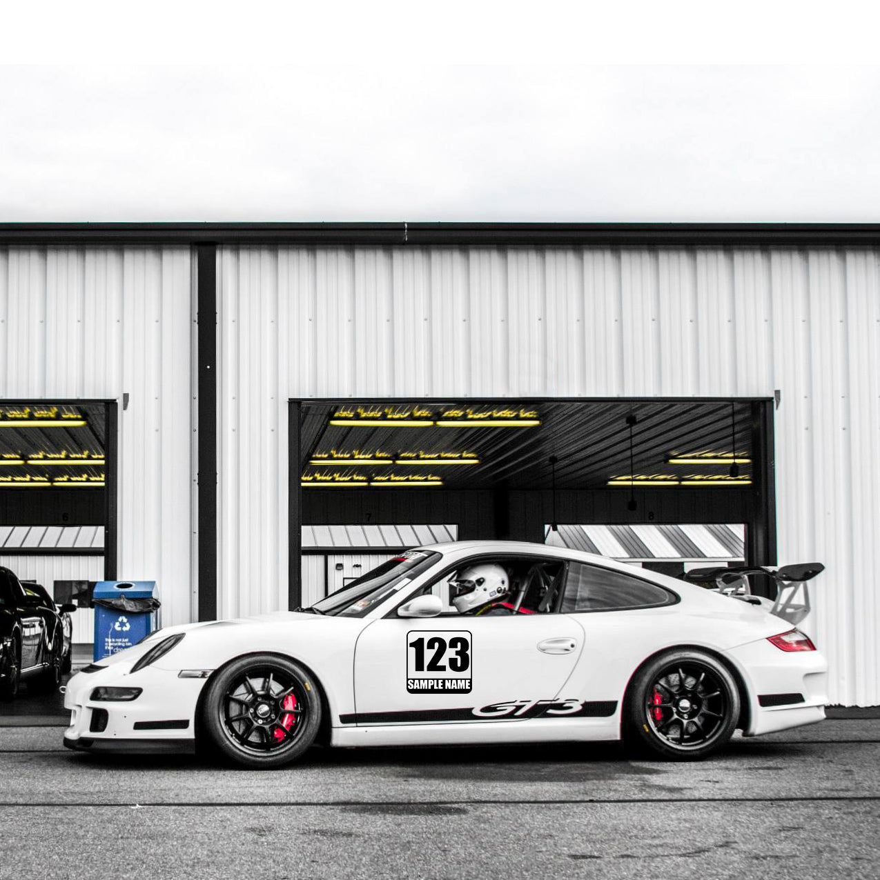 Numbers Plate - Racing Numbers & Lettering