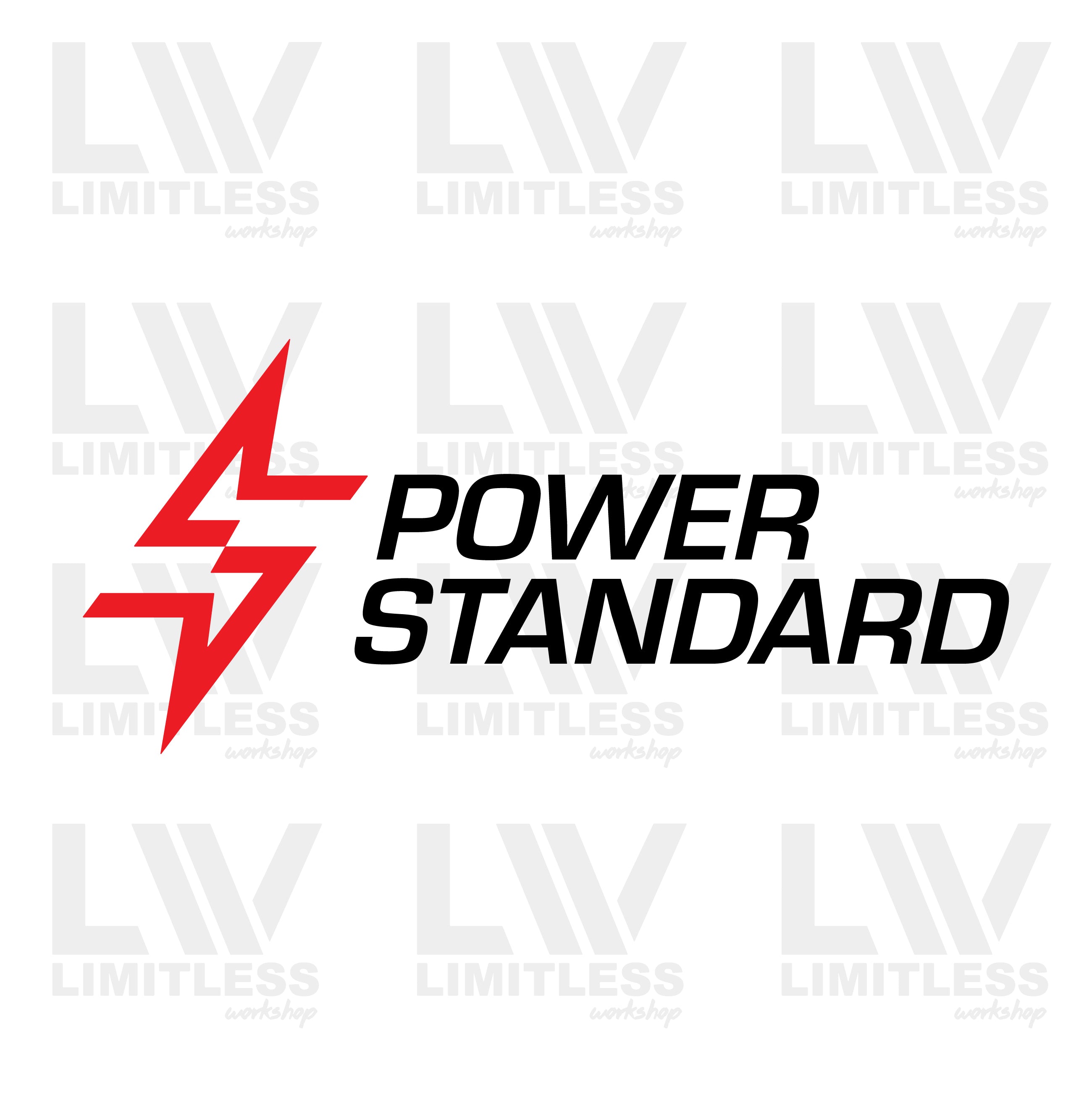 Power Standard Decal