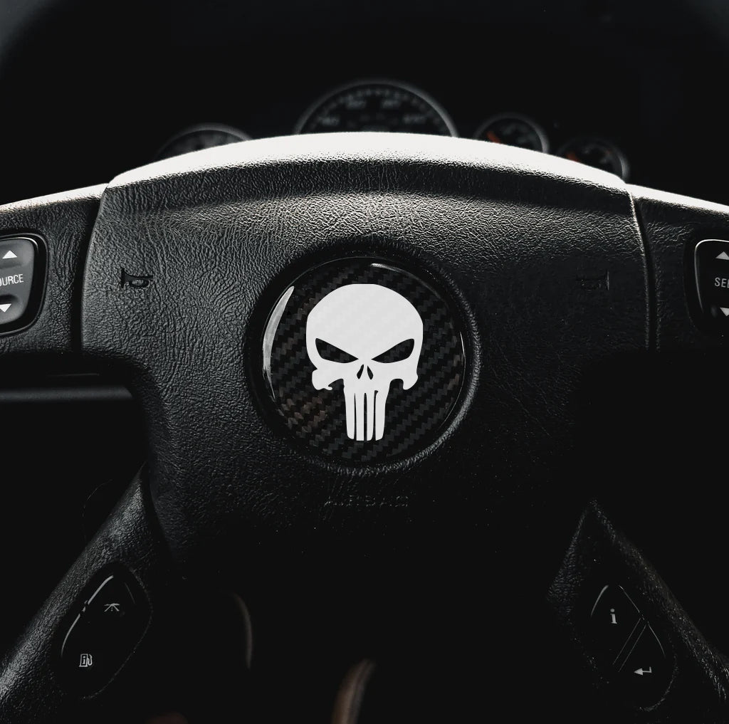 Punisher Steering Wheel Overlay
