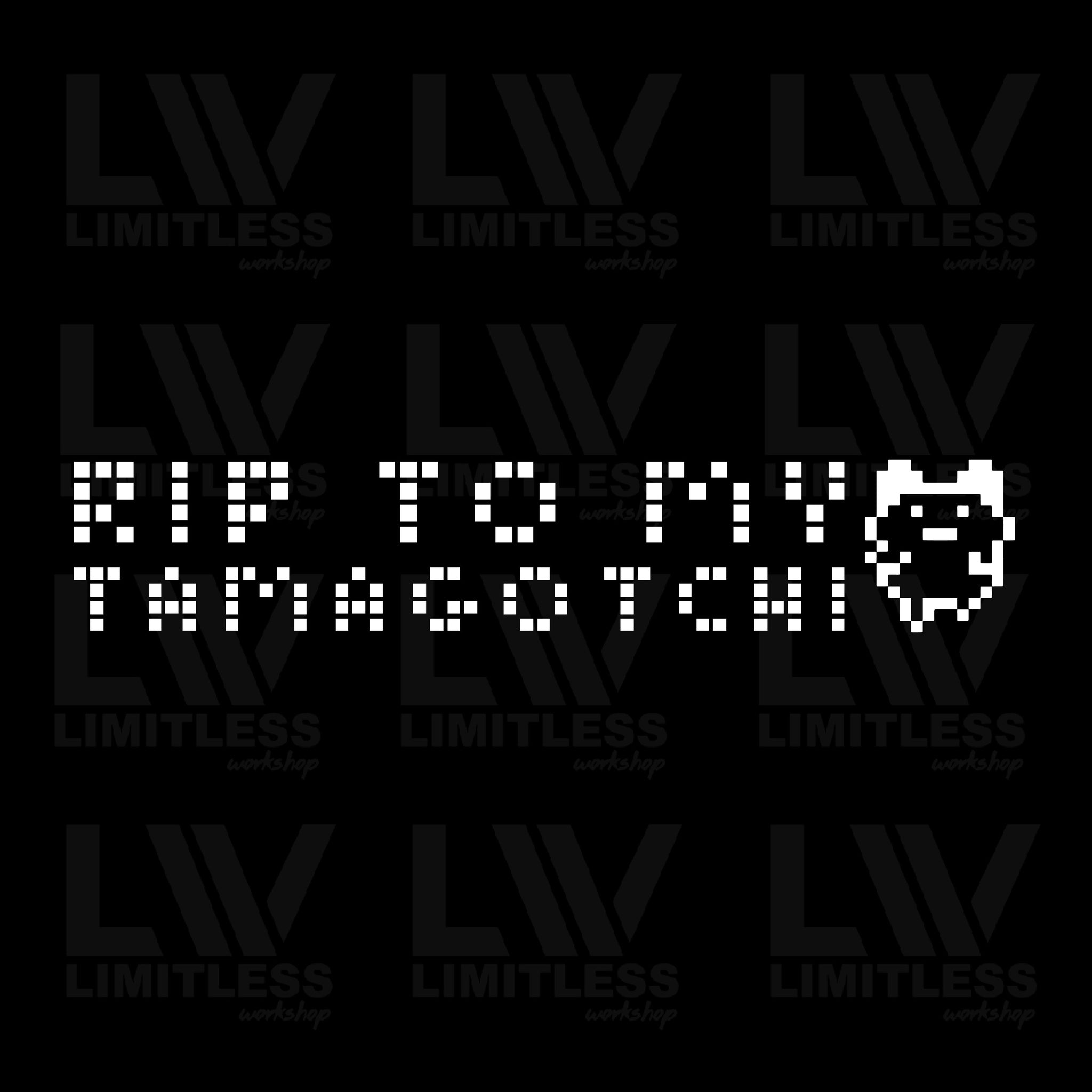 Rip To My Tamagotchi - Decal