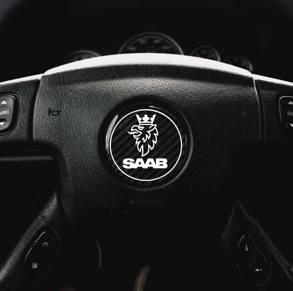 SAAB Lion Steering Wheel Overlay