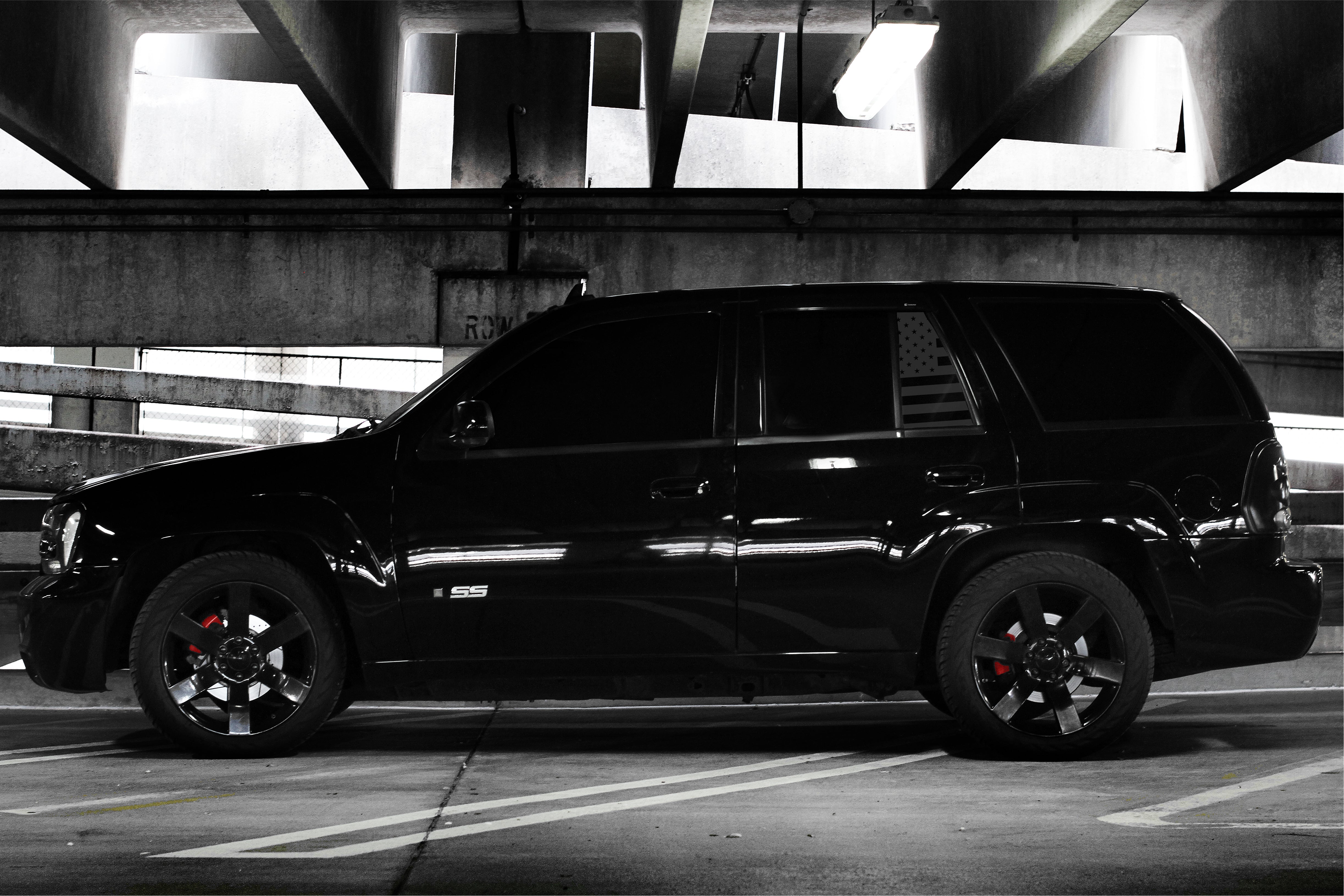 Trailblazer Vent Window Flag Set