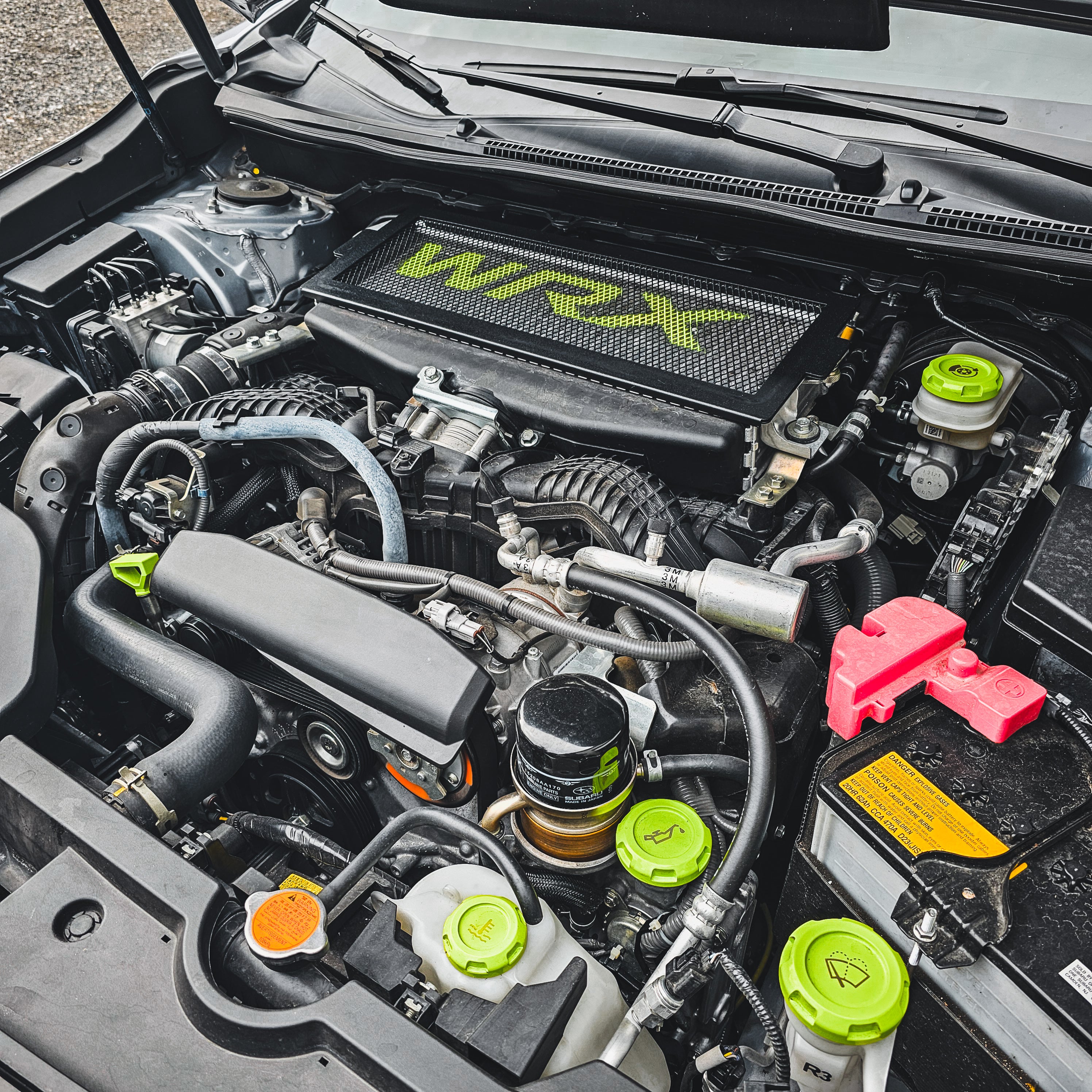 2022-24 "WRX" Intercooler Guard Paint Stencil