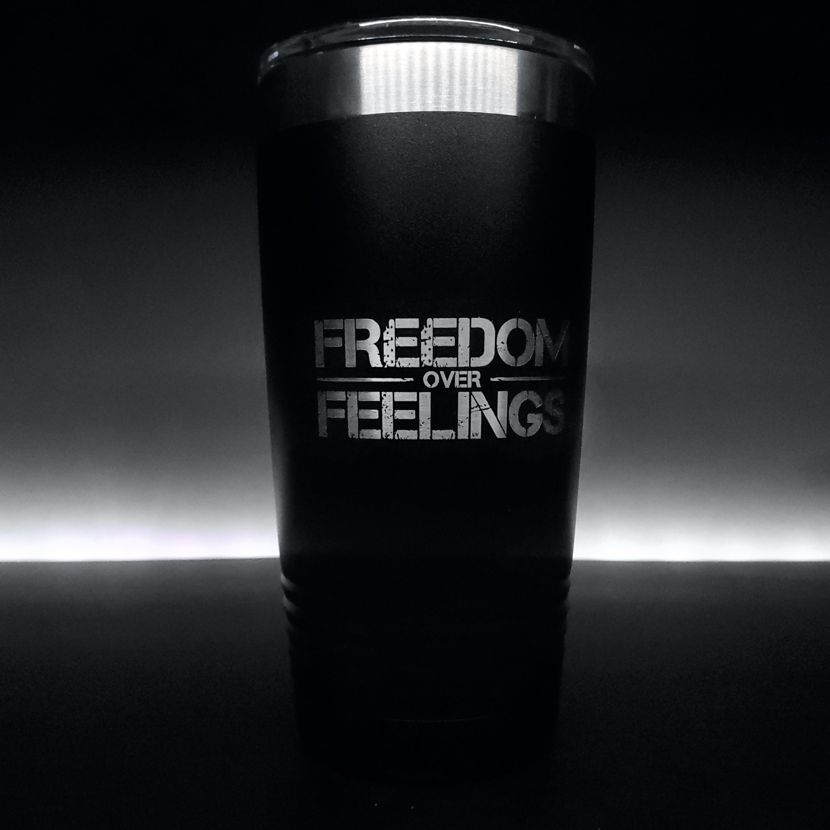 20oz Freedom Over Feelings Tumbler