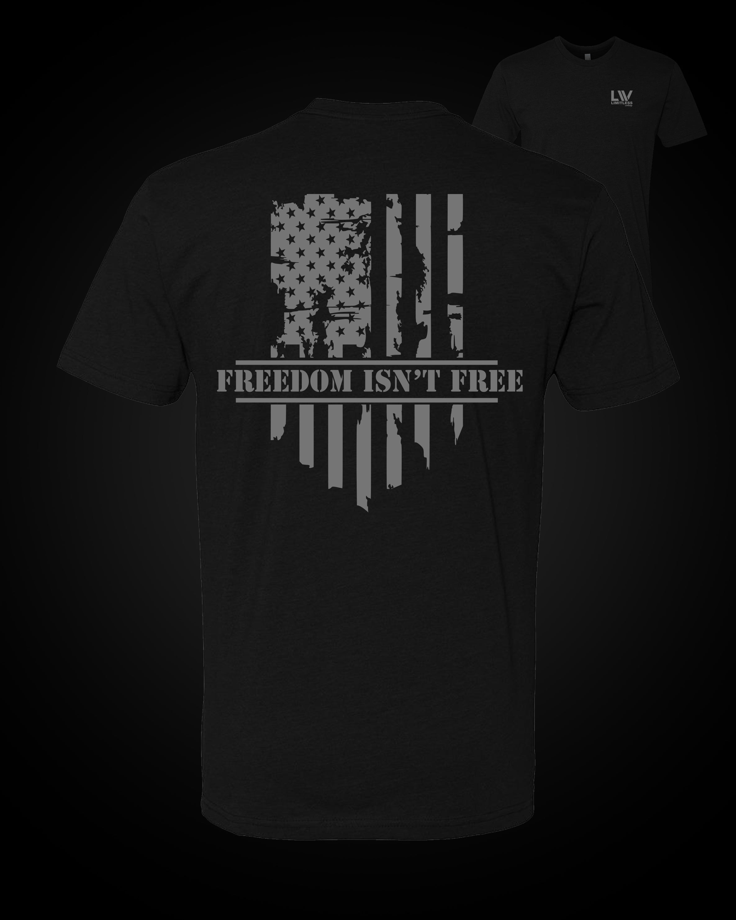 Freedom Isn't Free Patriot Flag T-Shirt