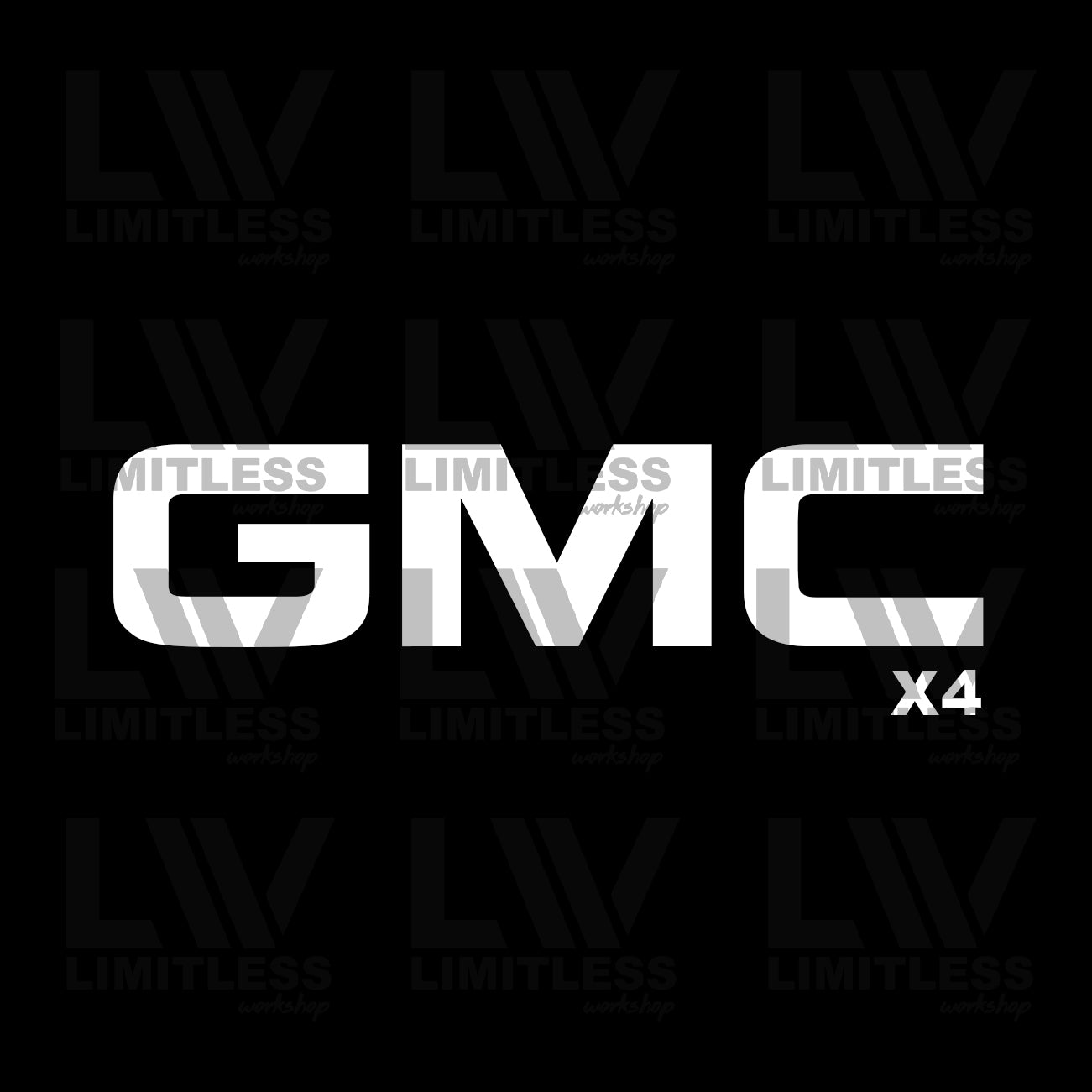 GMC Sierra HD Fender Stencil Kit