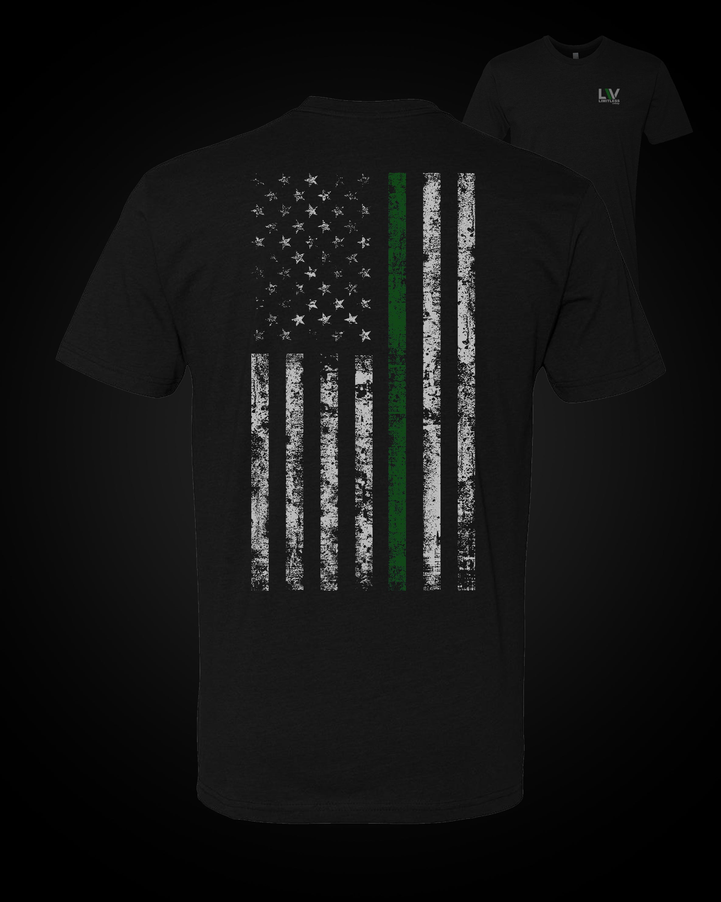 Thin Green Line Flag T-Shirt