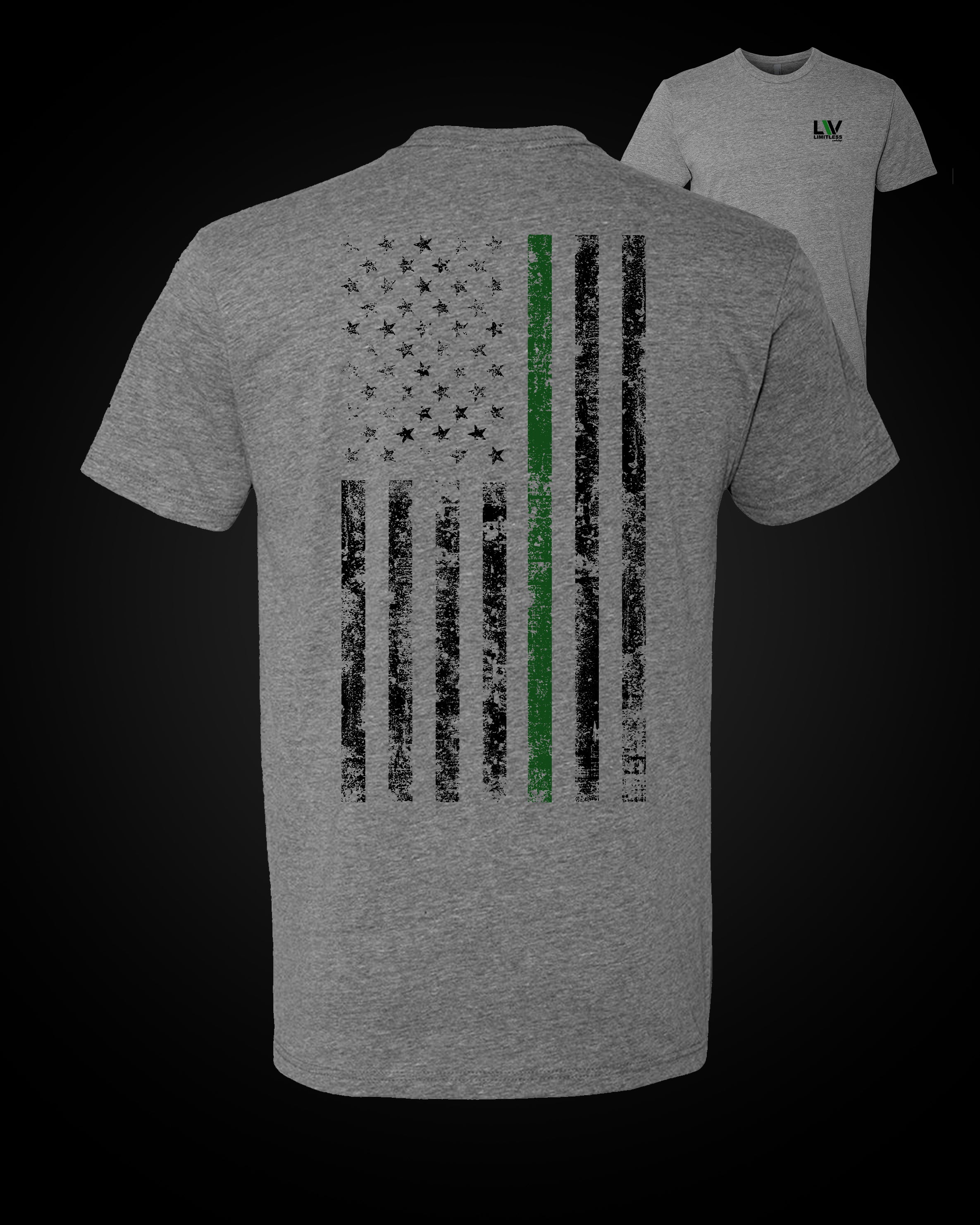 Thin Green Line Flag T-Shirt