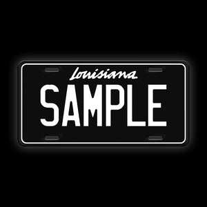 Louisiana License Plate Stickers Cajuns Louisiana License Plate Sticker – Sentinel Supply